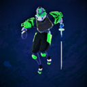 8-BitHero-MercenaryMeanSheenGreen icon