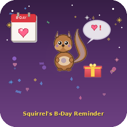 AzraelGodKing-SquirrelsBirthdayReminder icon