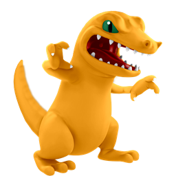 Bubble_Blowing_Bussy_Bussers-Agumon icon