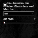 Collin800-CustomizableItemWeights icon