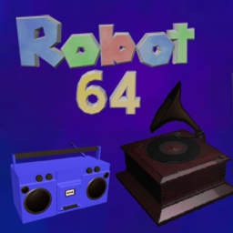 Dj_TheFish-Robot_64_BoomBox_and_RecordPlayer icon