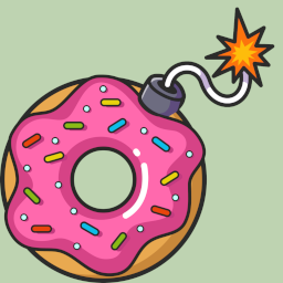 Foxcapades-DonutMixFixMono icon
