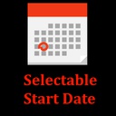 GeeEm-SelectableStartDate icon