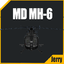 JerryAr-MD_MH6_MultiMission_Helicopter icon
