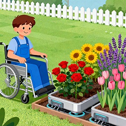 Lan-WheelchairGarden icon