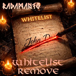 Radamanto-Whitelist_Remove icon