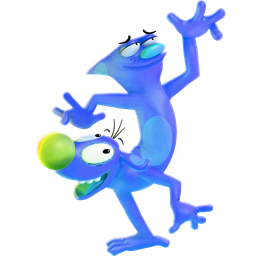 Twelvestar-Blue_Catdog icon