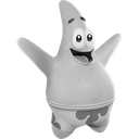 VeryLowPoly-Patrick_Black_and_White icon