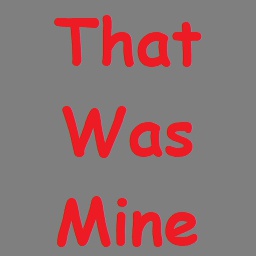 WDH-ThatWasMine icon