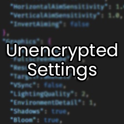 f4iTh-UnencryptedSettings icon