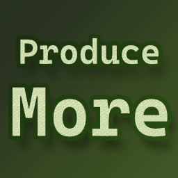 lasersquid-ProduceMoreMono icon