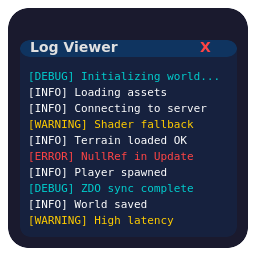 malafein-UnityLogViewer icon