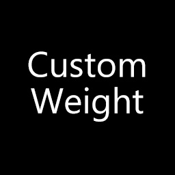 sinai-dev-Custom_Weight icon