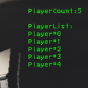 yazirushi-PlayerCount_and_PlayerList icon